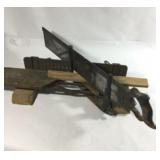 Vintage Miter Saw, Saw Blade measures 22 1/2