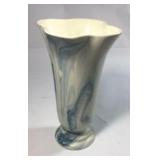 Handcrafted Pottery Vase w/ Trumpet Style Rim
