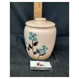 Hand painted cookie jar