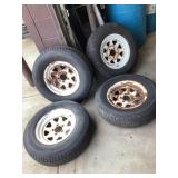 Carlisle tires radial Trail, ST 205ï¿½75R 15