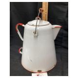Enamel coffee pot