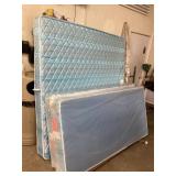 King size bed with frame bring help to load
