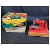 Battery operated sewing machine