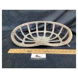 Cast-iron implement seat