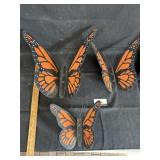 Metal butterfly decor
