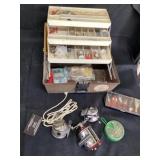 Tacklebox with reels