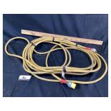 Heavy duty extension, cord, unknown length