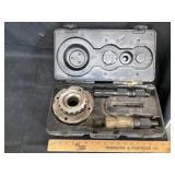 Components of a power takeoff clutch kit for