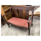 Corson Oak parlor Sattee approximately by 44 x 3