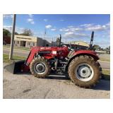 Case 80 Farmall 436.8 hours as all wheel drive.