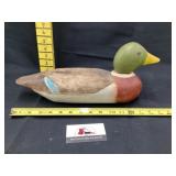 Duck decoy hand painted