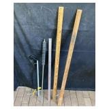 Yardstick and 48 inch yardsticks