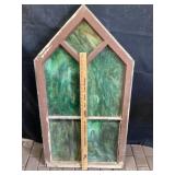 Stained glass window