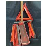 Emergency triangle reflectors