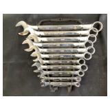 Metric wrench set