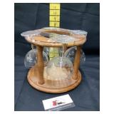 Wine glass holder