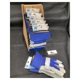 New large double leather palm gloves