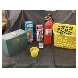 Fire extinguishers new still in the box