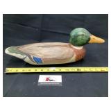 Duck decoy, hand fainted