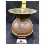 Union Pacific Railroad brass Spittoon