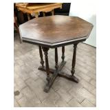 Table approximately 28 inches across by 28 i