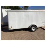 2004 pace 6 x 12 single axle trailer titled