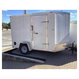 Lark 2022 6 x 10 V nose trailer single axle t