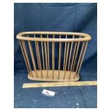 Mid-century modern magazine rack