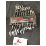 Tekton nine piece combination wrench set