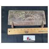 Cast-iron John Deere door, Moline, Illinois