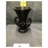 Black amethyst vase