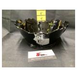 Black amethyst bowl