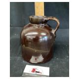 Stoneware crock jug