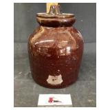 Stoneware jar