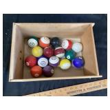 Set up pool table balls