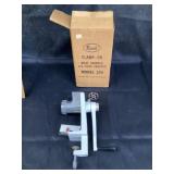 Clamp on meat grinder