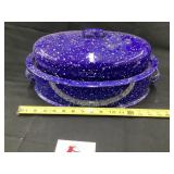 Enamel roaster approximately 60 inches long