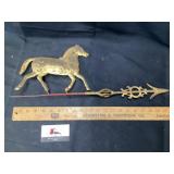 Horse weather vane