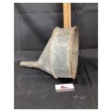 Galvanized funnel