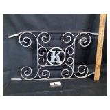 Aluminum screen guard approximately 30" x 16