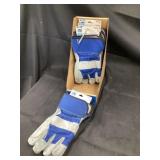 New large double leather palm gloves