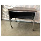 Industrial cart on wheels approximately 22 x 32 x