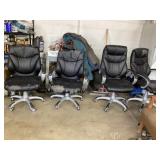 4 office chairs