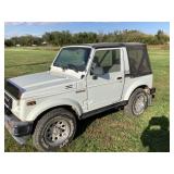 Suzuki 1988 samurai four-wheel-drive ran four