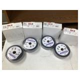 80 grit grinder wheels 5" x 7/8