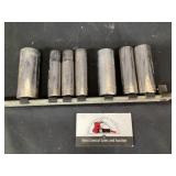 Deep well sockets, mostly craftsman one, wright