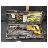 DeWalt electric reciprocating saw works as it