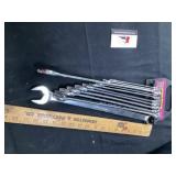 11 piece long handle wrench set 3/8 - 1 inch