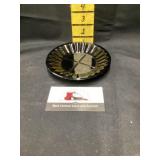 Black amethyst plate