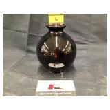 Black amethyst vase